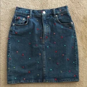 & Other Stories Denim Skirt